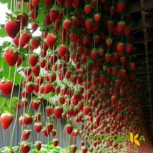 Клубника ампельная Анастасия купить по цене от 370р. в интернет-магазине «Посадика» с доставкой почтой в в Уваровое и по всей России – [изображение №1].